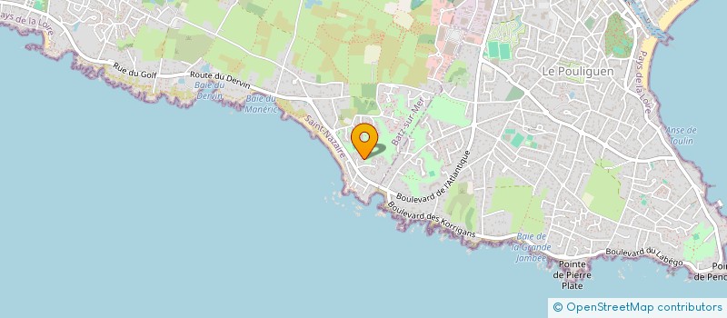 localisation de l'entreprise SOCIETE CIVILE JPFA  BATZ-SUR-MER