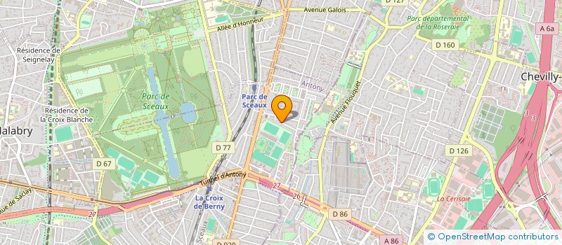 localisation de l'entreprise SOCIETE CIVILE JULIA à ANTONY