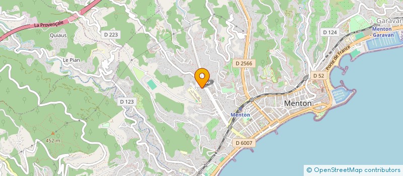 localisation de l'entreprise SOCIETE CIVILE JULTHAN à MENTON