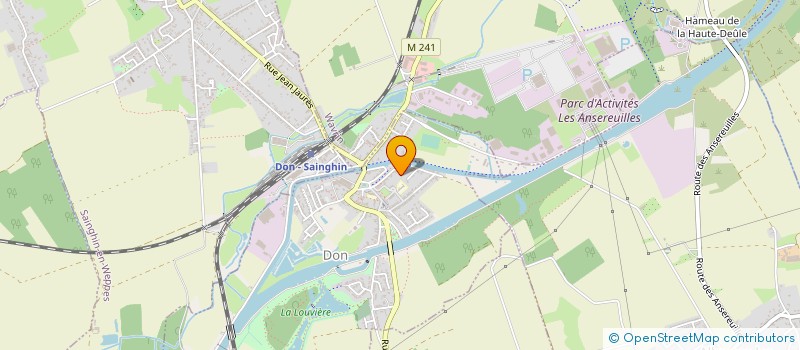 localisation de l'entreprise SOCIETE CIVILE JUNICA à DON