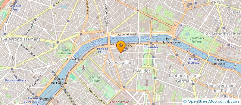 localisation de l'entreprise SOCIETE CIVILE JUSO  PARIS