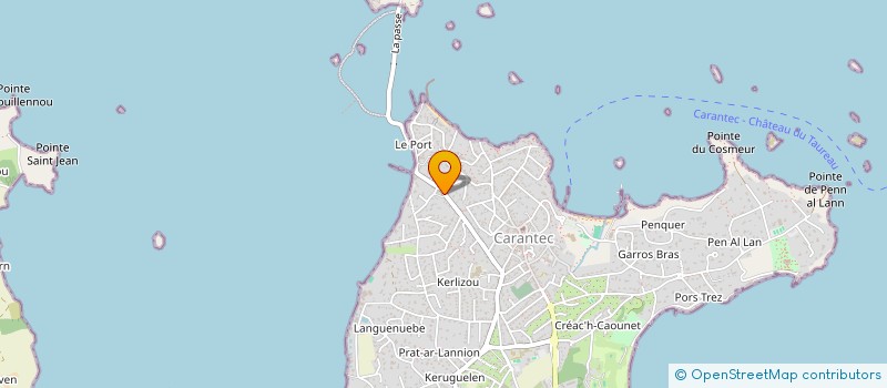 localisation de l'entreprise SOCIETE CIVILE K'HERMINE  CARANTEC