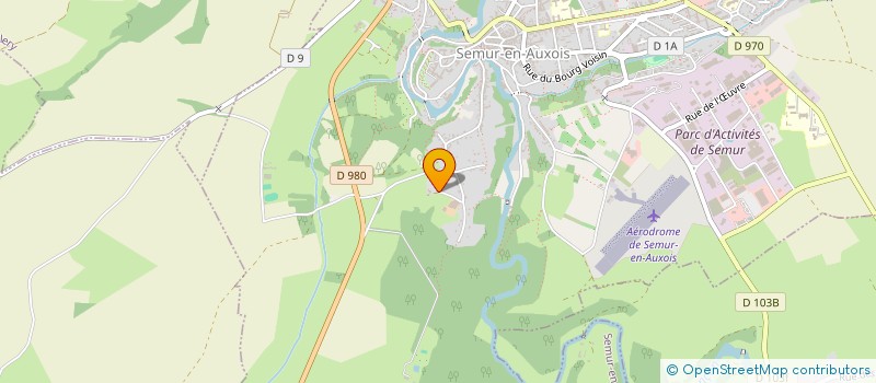 localisation de l'entreprise SOCIETE CIVILE KAMATHOCRI  SEMUR-EN-AUXOIS