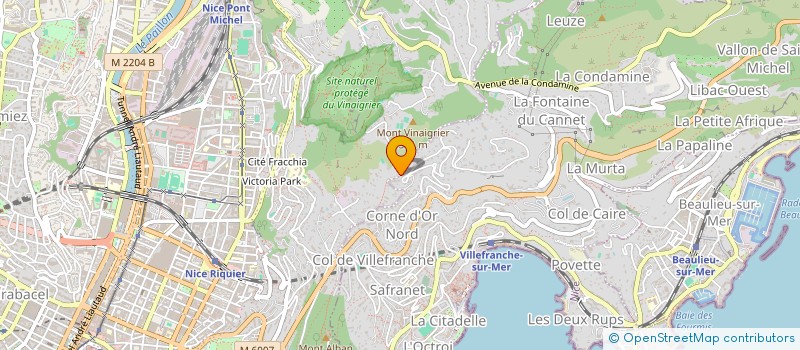 localisation de l'entreprise SOCIETE CIVILE KATIA à NICE