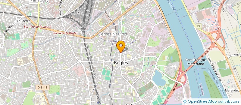 localisation de l'entreprise SOCIETE CIVILE KAYOLA à BEGLES