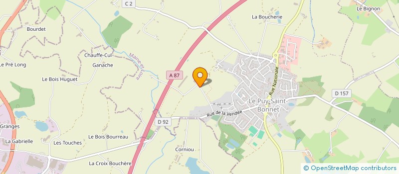 localisation de l'entreprise SOCIETE CIVILE KEFAELIA à CHOLET