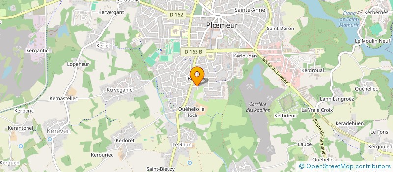 localisation de l'entreprise SOCIETE CIVILE KERPUIL à PLOEMEUR