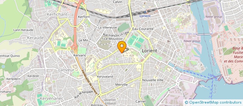 localisation de l'entreprise SOCIETE CIVILE KERVEL-IZELLA  LORIENT