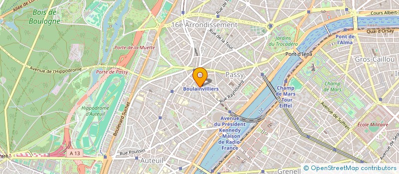 localisation de l'entreprise SOCIETE CIVILE KIARA CAMILLE  PARIS