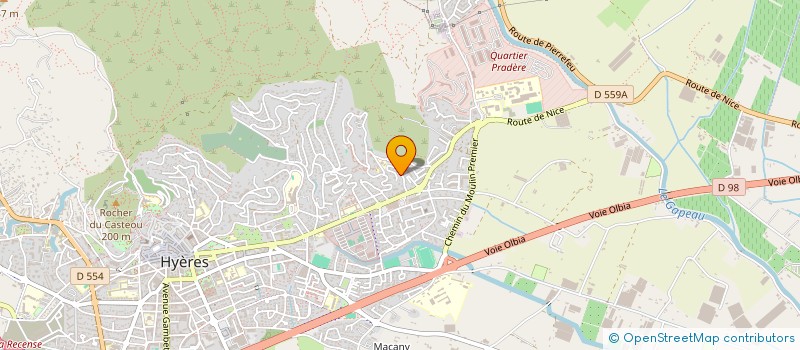 localisation de l'entreprise SOCIETE CIVILE KISMAYOU à HYERES