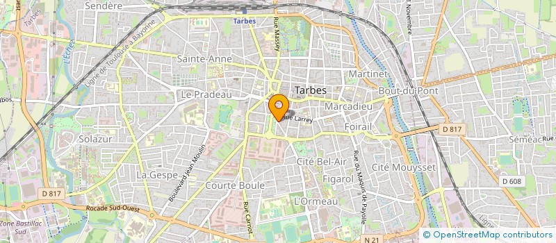 localisation de l'entreprise SOCIETE CIVILE L ARDIDEN  TARBES