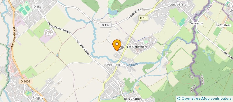 localisation de l'entreprise SOCIETE CIVILE L ATELIER  VERSONNEX