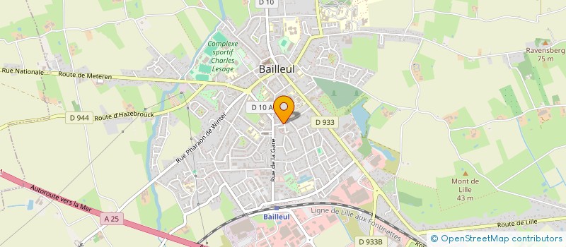 localisation de l'entreprise SOCIETE CIVILE L'ESPERANCE à BAILLEUL
