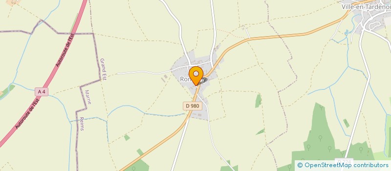 localisation de l'entreprise SOCIETE CIVILE L'EVESCOT  ROMIGNY