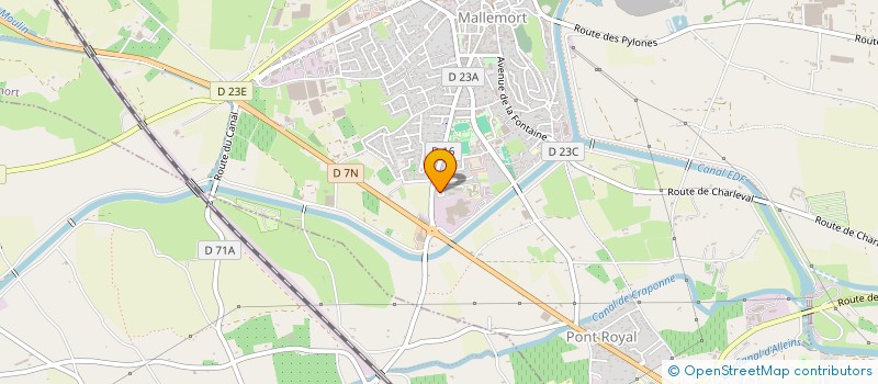 localisation de l'entreprise SOCIETE CIVILE L.J. à MALLEMORT
