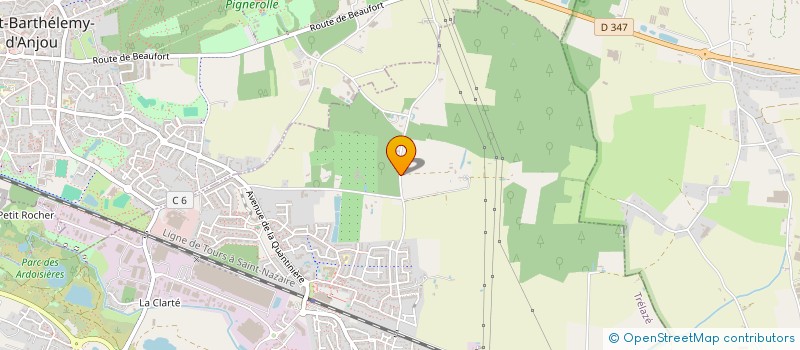 localisation de l'entreprise SOCIETE CIVILE L3G  TRELAZE