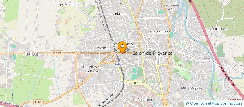 localisation de l'entreprise SOCIETE CIVILE LA BAIE  SALON-DE-PROVENCE