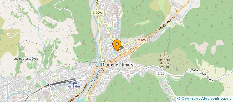 localisation de l'entreprise SOCIETE CIVILE LA BAS ALPINE à DIGNE-LES-BAINS