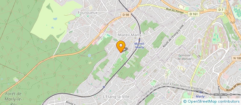 localisation de l'entreprise SOCIETE CIVILE LA BASILIQUE  MAREIL-MARLY