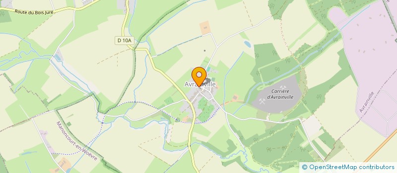 localisation de l'entreprise SOCIETE CIVILE LA BERGAMOTE  NOVIANT-AUX-PRES