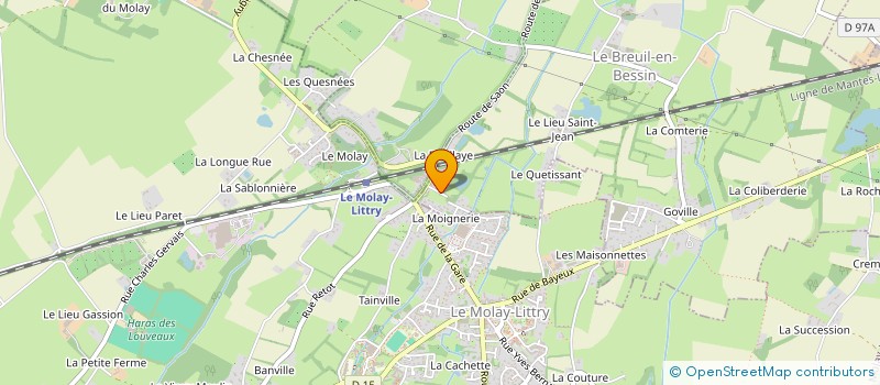localisation de l'entreprise SOCIETE CIVILE LA BOISSELLERIE à LE MOLAY-LITTRY