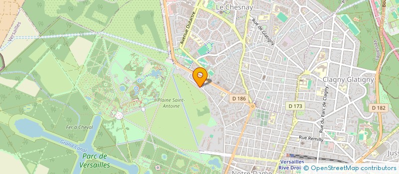 localisation de l'entreprise SOCIETE CIVILE LA BRUYERE  VERSAILLES