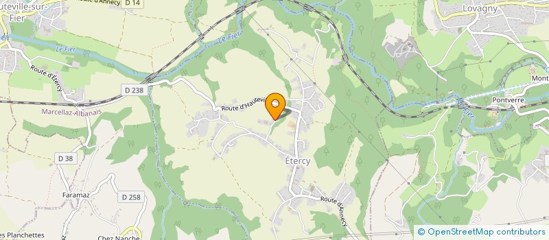 localisation de l'entreprise SOCIETE CIVILE LA CAMPAGNE  ETERCY