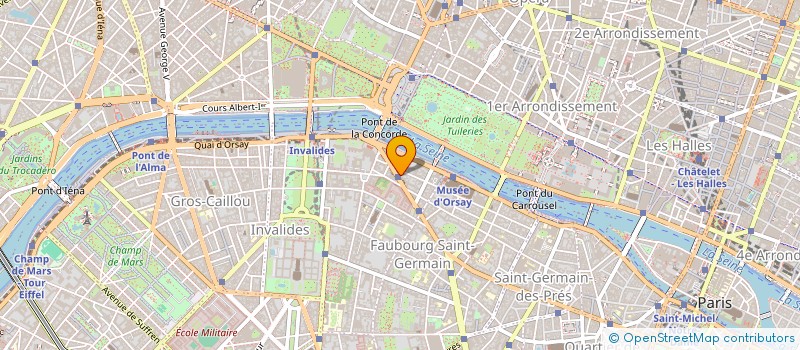 localisation de l'entreprise SOCIETE CIVILE LA CENSE  PARIS