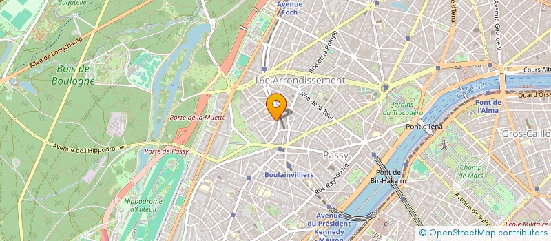 localisation de l'entreprise SOCIETE CIVILE LA CHANTERAIE 2004  PARIS