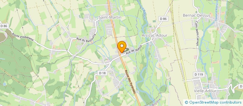 localisation de l'entreprise SOCIETE CIVILE LA CHAPELLE  MOMERES