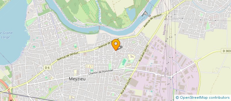 localisation de l'entreprise SOCIETE CIVILE  LA CHAVEZIENNE BIS  MEYZIEU