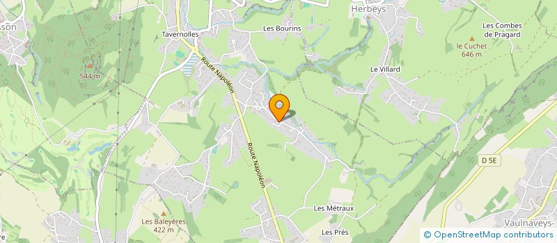 localisation de l'entreprise SOCIETE CIVILE LA FAMILIALE CHARRAT  BRIE-ET-ANGONNES