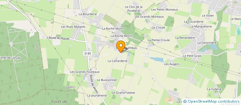 localisation de l'entreprise SOCIETE CIVILE LA FEUILLERAIE à AZAY-SUR-CHER