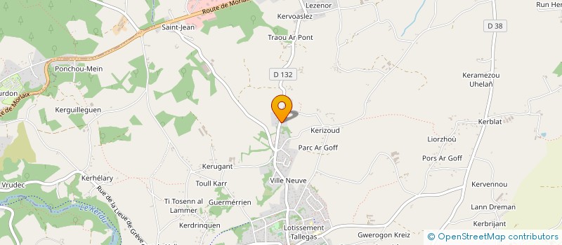 localisation de l'entreprise SOCIETE CIVILE LA FOUX  PLOUMILLIAU