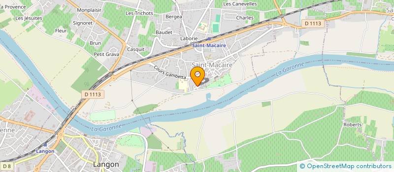 localisation de l'entreprise SOCIETE CIVILE LA GALETTE NAPOLITAINE  SAINT-MACAIRE