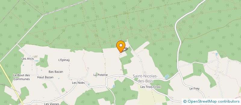 localisation de l'entreprise SOCIETE CIVILE LA GRANDE LEVE à DAMIGNY