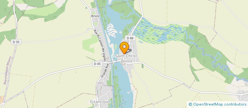 localisation de l'entreprise SOCIETE CIVILE LA GRENOUILLERE AND CO  SOYECOURT