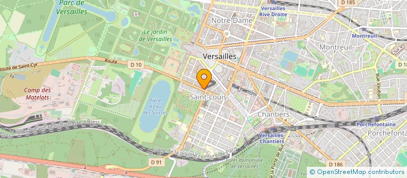 localisation de l'entreprise SOCIETE CIVILE LA HAVANE à VERSAILLES