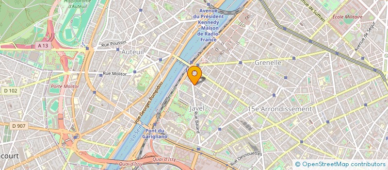 localisation de l'entreprise SOCIETE CIVILE LA JAVELLOISE  PARIS