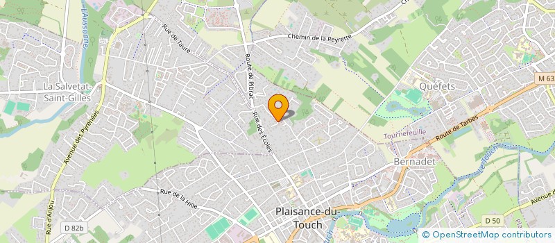 localisation de l'entreprise SOCIETE CIVILE LA LONGAGNE  PLAISANCE-DU-TOUCH