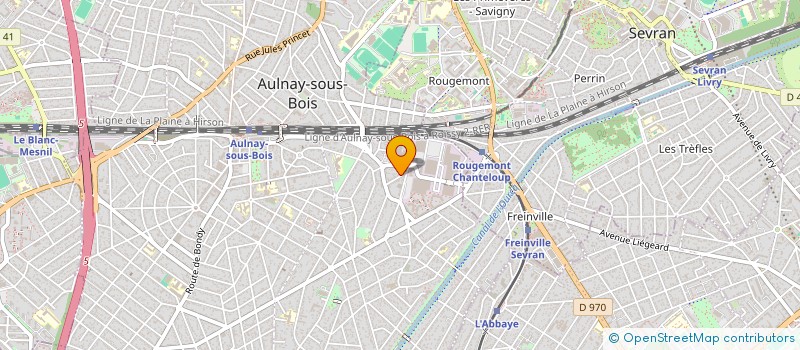 localisation de l'entreprise SOCIETE CIVILE LA MAJAN à AULNAY-SOUS-BOIS