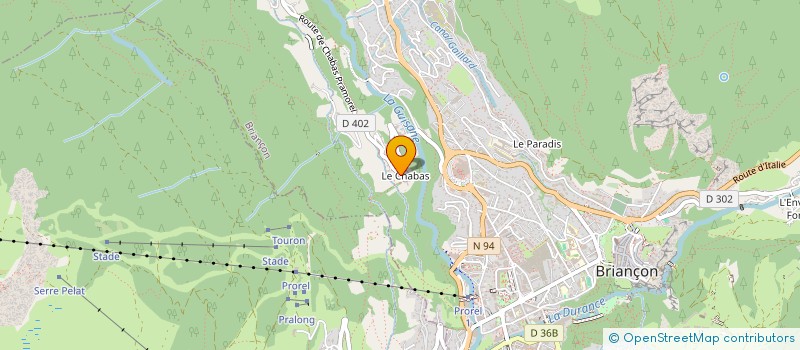 localisation de l'entreprise SOCIETE CIVILE LA MELEZINE à BRIANCON