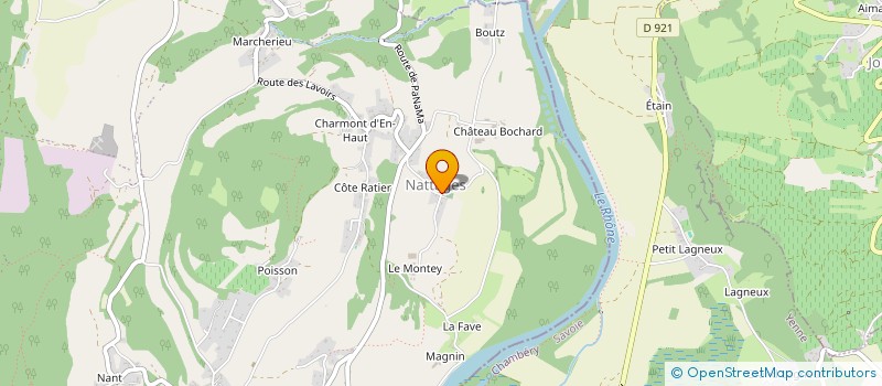 localisation de l'entreprise SOCIETE CIVILE LA MOLETTE  PARVES ET NATTAGES