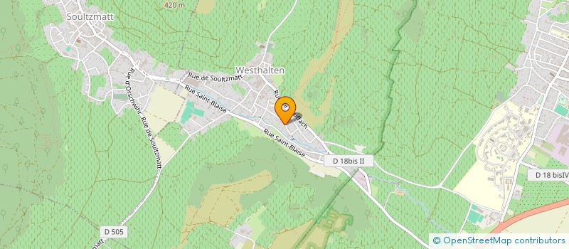 localisation de l'entreprise SOCIETE CIVILE LA PATERNELLE  WESTHALTEN