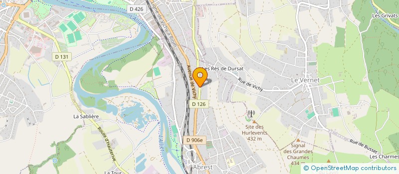 localisation de l'entreprise SOCIETE CIVILE LA PERLERIE  ABREST