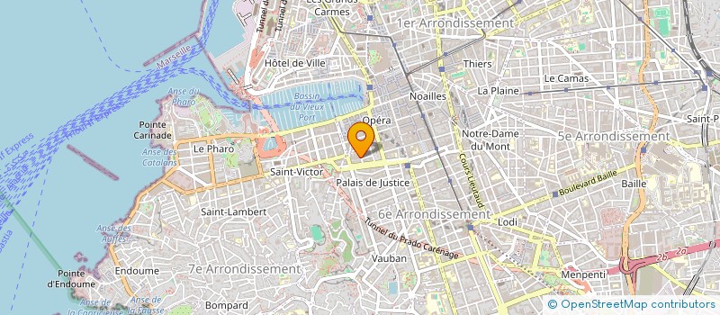 localisation de l'entreprise SOCIETE CIVILE LA PETITE SIRENE à MARSEILLE