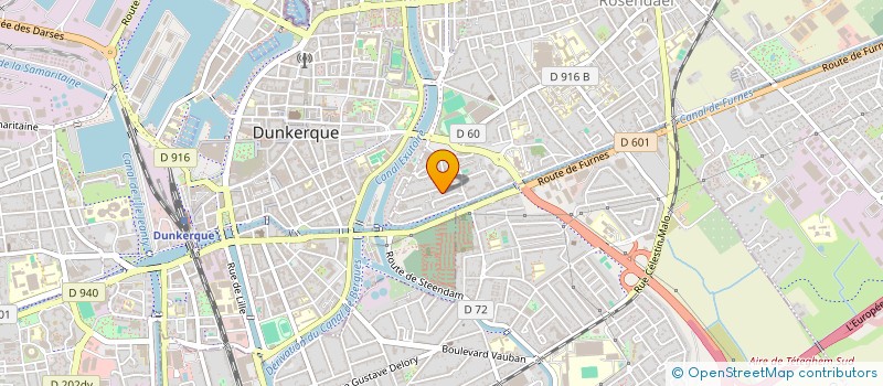 localisation de l'entreprise SOCIETE CIVILE LA PLANQUE à DUNKERQUE