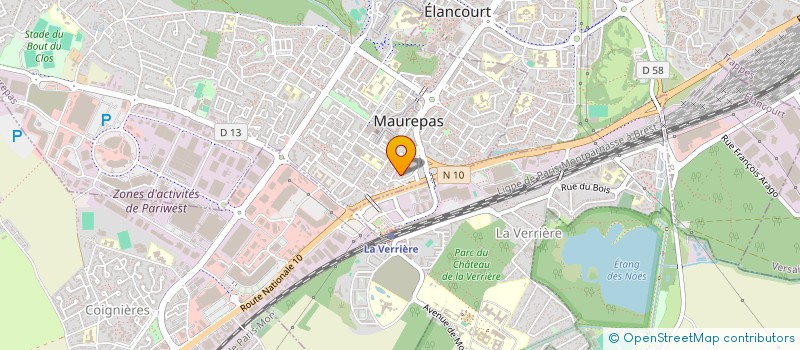 localisation de l'entreprise SOCIETE CIVILE LA PRAIRIE DES ESSARTS  MAUREPAS