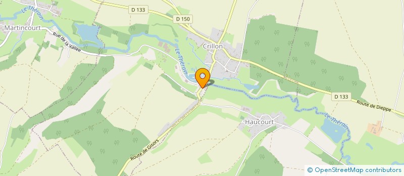 localisation de l'entreprise SOCIETE CIVILE LA RIVELOISE  CRILLON