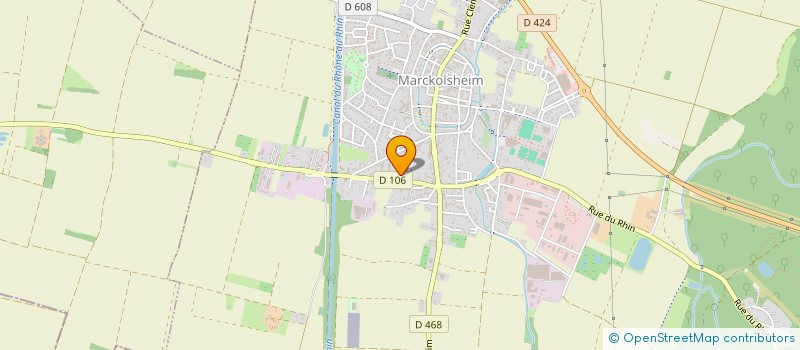 localisation de l'entreprise SOCIETE CIVILE LA ROSELIERE  MARCKOLSHEIM